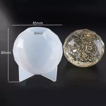 Большая круглая сфера для эпоксидной смолы, изготовления ювелирных изделий, свечного воска, домашнего мыла, домашнего украшения