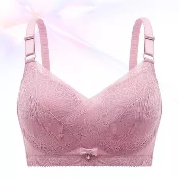 Большая кружевная грудь проста и дышащая, без стальных колец, маленькая грудь присборена, приятна для кожи и сексуальна. 75