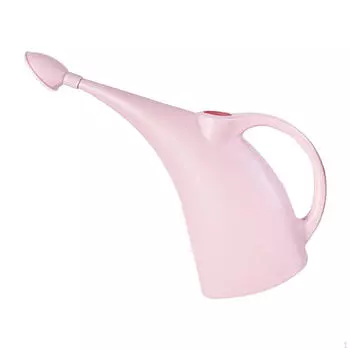 Большая лейка для садового чайника для овощных участков Pink 2L