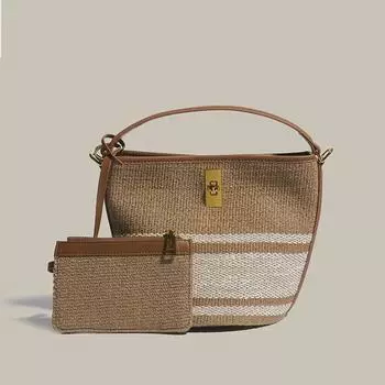 Большая летняя женская сумка-тоут Arc de Triomphe: Недорогая, стильная, универсальная сумка через плечо для стильных поездок на работу.