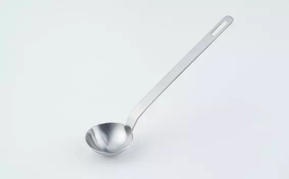 Большая ложка Yoshikawa из нержавеющей стали, длина, сделано в Японии, Tsubame Sanjo and And 2673012 AN0209 19,2 см