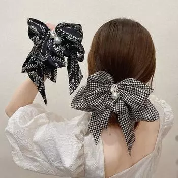 Большая модная повязка для волос для женщин и девочек, модная заколка для волос, повседневная заколка для волос, милая лента с бантом, женские аксессуары