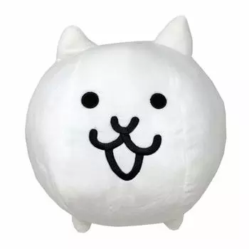 Большая мягкая игрушка «Великая кошачья война» (Кот) белый