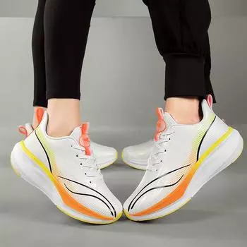 Большая мужская обувь, новая модная кожаная повседневная обувь для пары, удобная легкая легкая беговая и спортивная обувь для пар 36