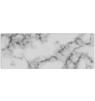 Большая мышь для офисного стола, игровая мышь, длинный коврик, коврик, размер, нескользящий (1. белый)