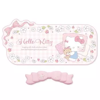 Большая мышь на запястье для работы дома и офиса, переключатель, простая в использовании мышь Phantom Cat, розовый комплект, коврик для запястья, подставка, водонепроницаемая, толстая, нескользящая, для использования, прочная,