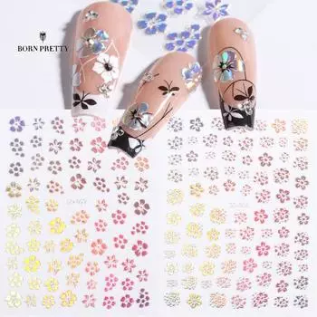 Большая наклейка для ногтей с переносом 3D, широкое применение, отсутствие запаха, сильная липкость A