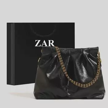 Большая плетеная сумка-хобо из мягкой кожи Cloud Niche - стиль высокого класса, через плечо и через почтальонку