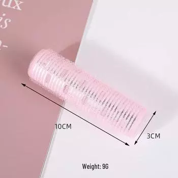 Большая плойка для челки с самоклеящимся пушистым прикорневым зажимом