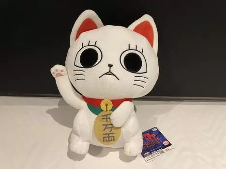 Большая плюшевая кукла DAN DADAN Dandadan Turbo-Granny Osuwari, высота 32 см, б/у