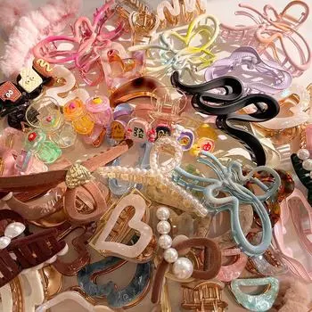 Большая плюшевая заколка для волос в виде акулы: Высококачественная многофункциональная шпилька для волос для женщин F1215