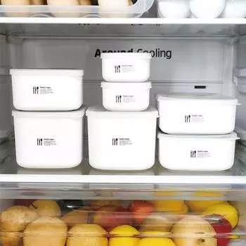 Большая прозрачная крышка, герметичная кухонная коробка для обеда Bento в японском стиле для домашнего контейнера для хранения продуктов питания 280ml