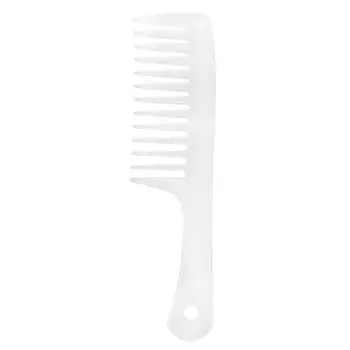 Большая расческа с широкими зубьями, антистатическая ручка с отверстием, расческа для волос, косметические инструменты, Австралия фиолетовый