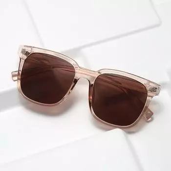 Большая ретро-оправа, квадратная, модные солнцезащитные очки унисекс, модные мужские солнцезащитные очки, женские солнцезащитные очки в стиле ретро зелёный