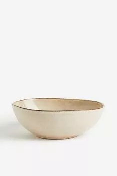 Большая сервировочная миска из керамики