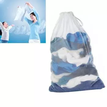 Большая сетка для стиральной машины, сумка для хранения грязной одежды, сетчатый органайзер