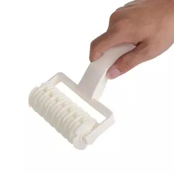 Большая шелковая плита для пиццы Легко чистится Легкий решетчатый роликовый резак с отверстием для подвешивания DIY Кухонный инструмент для выпечки для пиццы, хлеба, пирога, теста, сыра, пасты белый