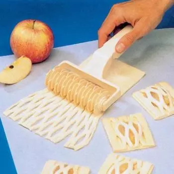 Большая шелковая плита для пиццы Легко чистится Легкий решетчатый роликовый резак с отверстием для подвешивания DIY Кухонный инструмент для выпечки для пиццы, хлеба, пирога, теста, сыра, пасты белый