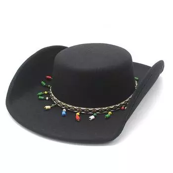 Большая шляпа-котелок премиум-класса в британском стиле с длинными карнизами и деформированным краем, модная французская фетровая шляпа M56-59cm