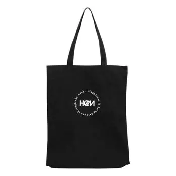 Большая сумка A3 Oshikatsu Легкая Otakatsu School Shopping Eco Bag Fan Penlight Canvas Черный [HEM] 39-714 [01]