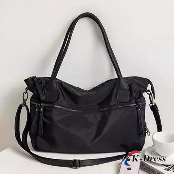 Большая сумка через плечо из высококачественного нейлона