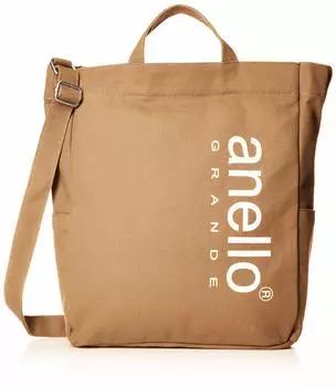 Большая сумка CT Cotton Canvas BIG Logo 2WAY Tote Beige [Anello Grande] GI-H2422