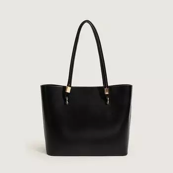 Большая сумка для женщин, новинка 2024 года, модная высококачественная большая вместительная сумка для поездок на работу, сумка через плечо, женская сумка под подмышкой белый