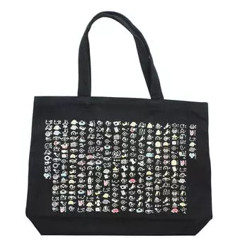 Большая сумка Kurochiku Eshin Sutra Canvas Black 21704502