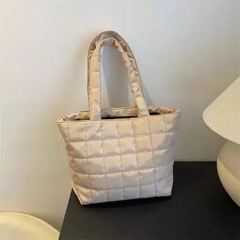 Большая сумка, повседневная сумка для покупок, сумка через плечо большой емкости, женская сумка-тоут чёрный