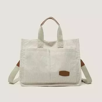 Большая сумка Специальный дизайн Большая вместимость Простая универсальная ручная сумка через плечо