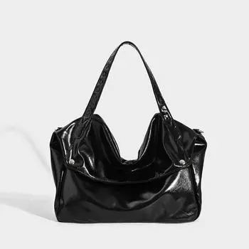 Большая сумка-тоут женская винтажная весенняя высококачественная текстура Niche Commuter Большая вместительная сумка через плечо