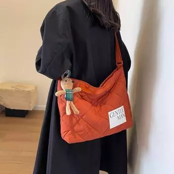 Большая сумка женская сумка через плечо офисная сумка большой емкости чёрный