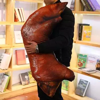 Большая свинья-рысака, креативная странная подушка, имитация свиньи-рысака, подушка ворсовая 20cm