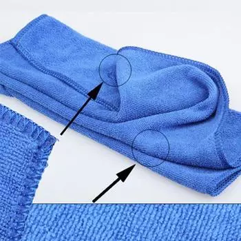 Большая ткань для чистки автомобиля из микрофибры, мягкое впитывающее полотенце для мытья автомобиля