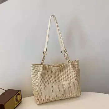 Большая тканевая сумка вместимость универсальная одно плечо сумка для подмышек женская сумка для покупок дорожные школьные сумки мода новая