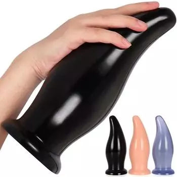 Большая тяжелая анальная пробка для мужчин и женщин, задняя площадка, расширение, мастурбация, анальная пробка, толстый анальный кнут, бокс, SM, взрослые секс-игрушки