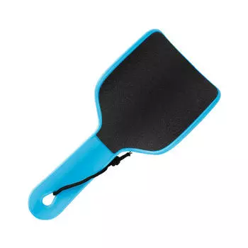 Большая U-образная изогнутая пилка для ног, двухсторонняя шлифовальная машина для ног, скраб для мозолей, отшелушивает, удаляет омертвевшую кожу One Size синий