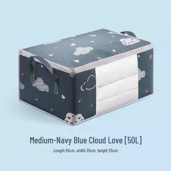 Большая удобная сумка для хранения одеял для путешествий и переездов