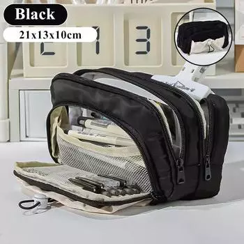 Большая вместимость 5 слоев пеналов Kawaii Pencil Pouch Симпатичный держатель для ручек Box для студентов Back To School Канцелярские принадлежности