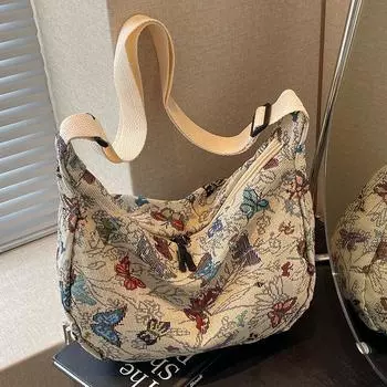 Большая вместимость холщовая сумка для поездок на работу для женщин, новая модная женская сумка-тоут, женская сумка через плечо для колледжа