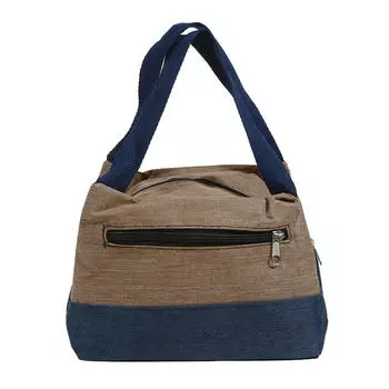 Большая вместимость Контейнер для ланча бэнто Сумка Многоцелевая многоразовая сумка-тоут для ланча для офиса пикника путешествий One Size