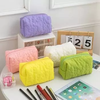 Большая вместимость косметичек конфетного цвета, цветочная косметичка, женская косметичка, косметичка, женская сумка-клатч, дорожный органайзер