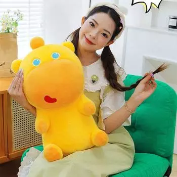 Большая вместимость кукла-дельфин ЛУЛУ, плюшевая игрушка, хурма, мультяшный плюшевый пенал для офиса DOll