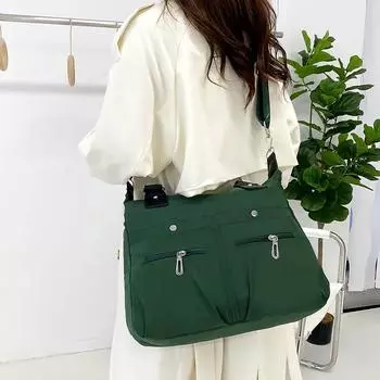 Большая вместимость, легкая водонепроницаемая сумка через плечо, женская дорожная сумка для отдыха, ручная сумка через плечо