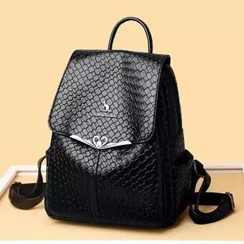 Большая вместимость натуральной кожи текстура для женского рюкзака новая мягкая кожа многоцелевая женская сумка среднего возраста сумка для матери