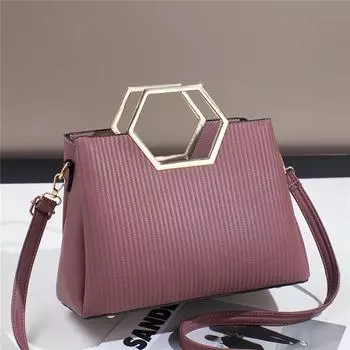 Большая вместимость, новая одноплечевая диагональная крестообразная женская сумка 2024 года красный