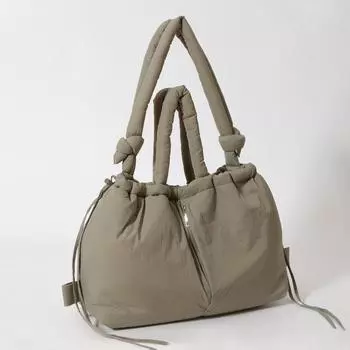 Большая вместимость однотонная хлопковая сумка для одежды женская пожилая Sense дорожная универсальная сумка через плечо 47*14*28 оранжевый