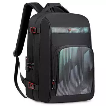 Большая вместимость Premium Sense многофункциональная мужская многоцелевая сумка высокого класса деловой рюкзак для поездок на работу S чёрный