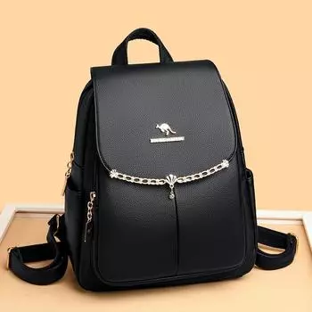 Большая вместимость PU женский рюкзак женский дорожный рюкзак известный бренд школьный рюкзак высокое качество мода