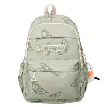 Большая вместимость школьного рюкзака для средней школы, женский рюкзак, дорожный рюкзак бежевый